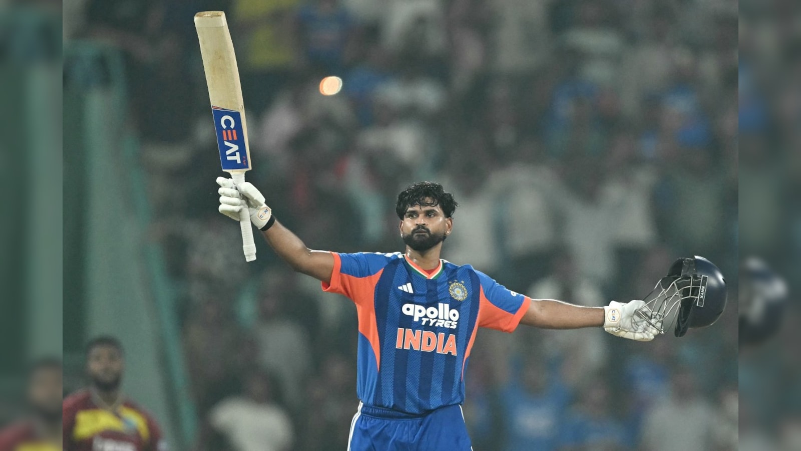 Shreyas Iyer Hits Maiden T20I Ton, Naman Dhir Takes Three On Debut As India Thrash West Indies By Eight wickets