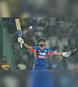 Shreyas Iyer Hits Maiden T20I Ton, Naman Dhir Takes Three On Debut As India Thrash West Indies By Eight wickets