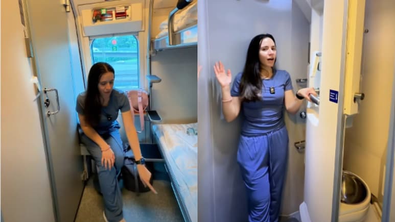 Inside Finland's Santa Claus Express, Where Train Cabins Have Private Bathrooms