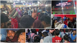 दिल्ली की ट्रेनें रद्द होने से यात्रियों में अफरा-तफरी, राजधानी जाने के लिए स्टेशनों पर उमड़ी भीड़