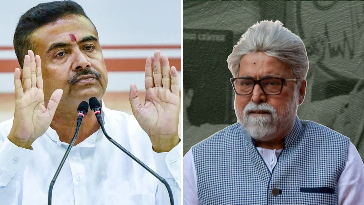 Suvendu Adhikari Visits NCPI Leader's House Amid Buzz Over Civic Poll Tie-up