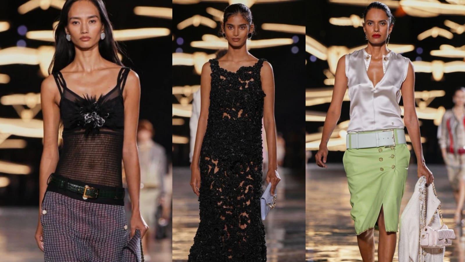 Indian Models Walk for Matthieu Blazy's Chanel Show at Paris Fashion Week