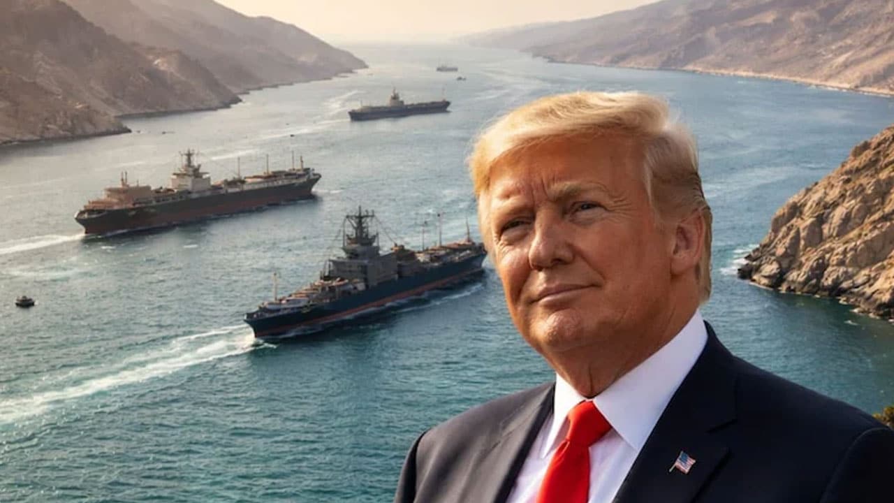 Donald Trump Claims US Blockade Has Stopped Iranian Ships In Strait Of Hormuz