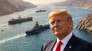 Donald Trump Claims US Blockade Has Stopped Iranian Ships In Strait Of Hormuz