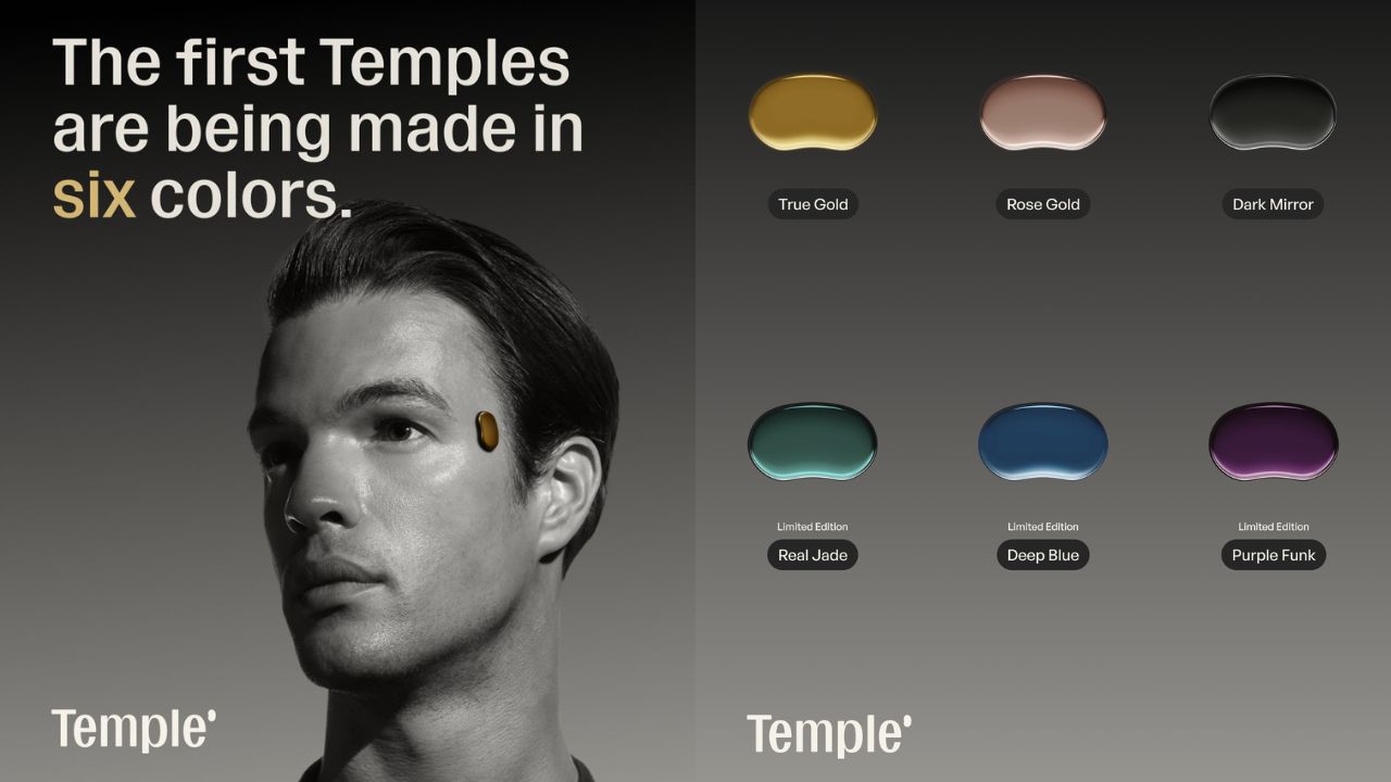 The latest version of Temple is the smallest wearable on the market by volume