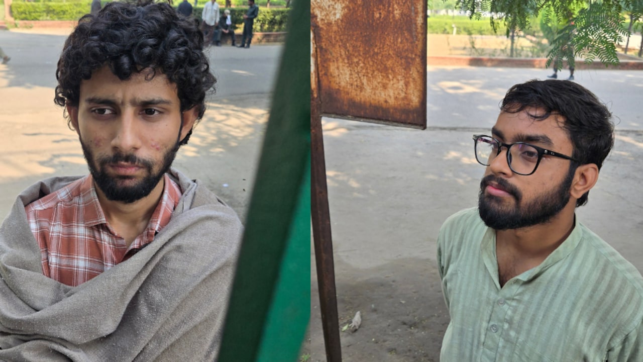 Faizan Khan (L) and Ritik Kumar (R)