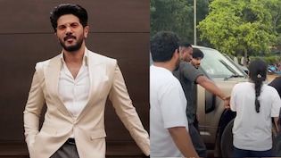 Dulquer Salmaan's Team Tries To Hold Back Female Fans During <i>Sri Sri</i> Shoot In Visakhapatnam