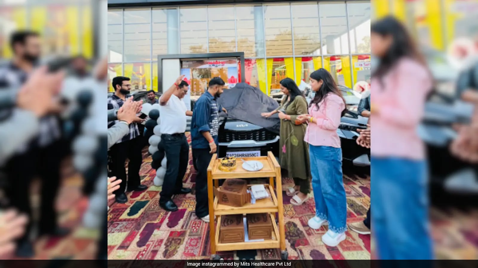 Watch: Haryana Company Gifts Four Employees Kia Sonet SUVs Ahead Of Diwali