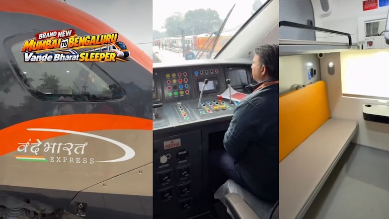 Video: What The New Mumbai-Bengaluru Vande Bharat Sleeper Looks Like Inside