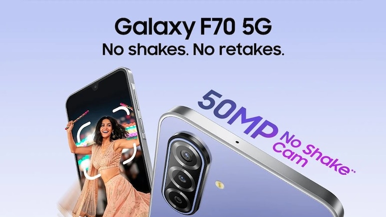 Galaxy F70 5G Arrives as Samsung&rsquo;s Third F70 Model, Sale Starts October 20 on Flipkart