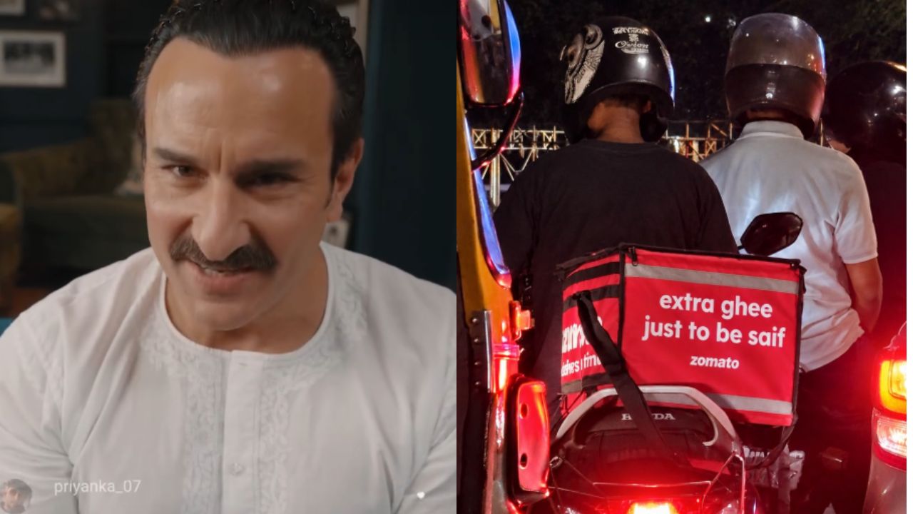 Saif Ali Khan's Viral Ghee Meme Inspires Zomato's Witty Campaign