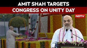 Congress Tried To Erase Sardar Patel's Legacy, Says Amit Shah On Unity Day