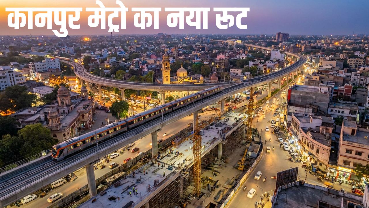 कानपुर मेट्रो विस्तार: झकरकटी-किदवईनगर से नौबस्ता तक 8KM में 7 स्टेशन तैयार, दिवाली में उद्घाटन की तैयारी