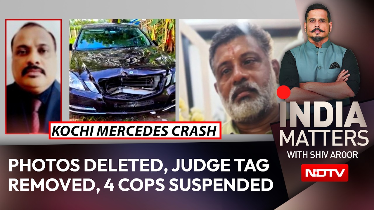 Kochi Mercedes Crash: Photos Deleted, Judge Tag Removed, 4 Cops Suspended