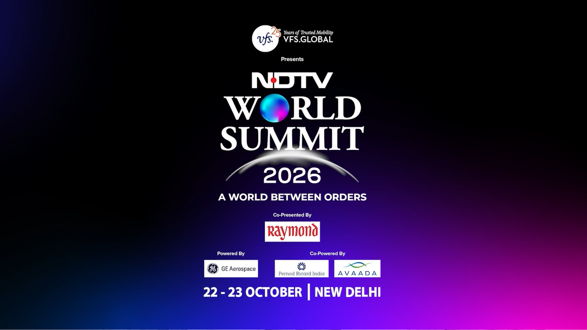 NDTV World Summit 2026 | Global Leaders. Defining Conversations