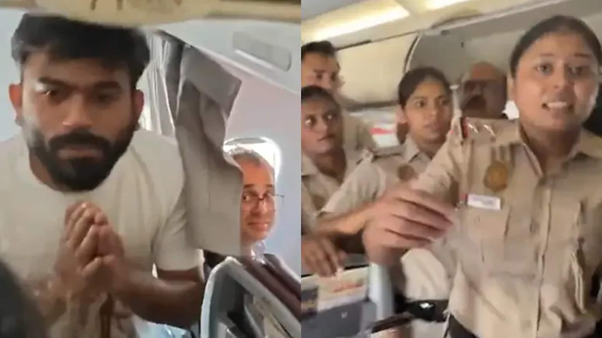"I've Come To Be Arrested": Moment Abhijeet Dipke Was Detained From Plane