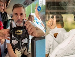 'Delhi Doesn't Need Dark Superhero And Robin': BJP On Rahul Gandhi's Batman Mask At Protest