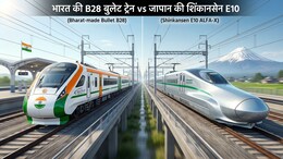 मुंबई-अहमदाबाद रूट पर दौड़ेगी स्वदेशी बुलेट ट्रेन, 52 सेकेंड में 100 की रफ्तार, जापानी ट्रेन शिंकानसेन से भी तेज