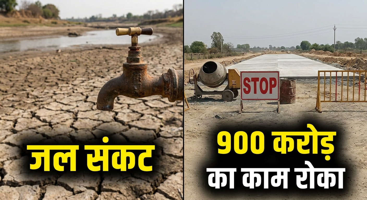 पानी की कमी है भाऊ ! नागपुर में 265 सड़कों का काम रोका, 90 KM लंबा था प्रोजेक्ट