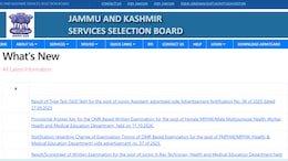 JKSSB Junior Assistant Result 2026 Out: Check Steps To Download, Other Exam Details