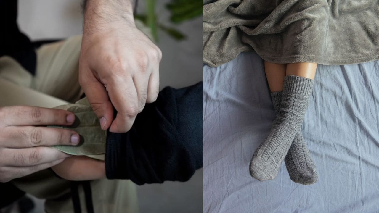पैरों में तेज पत्ता बांधकर सोने से क्या होता है? एक्सपर्ट ने बताए कमाल के फायदे
