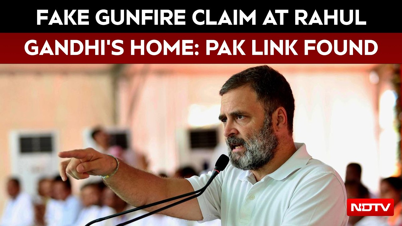 Rahul Gandhi House Attack Claim: Social Media Account Traced To Pakistan