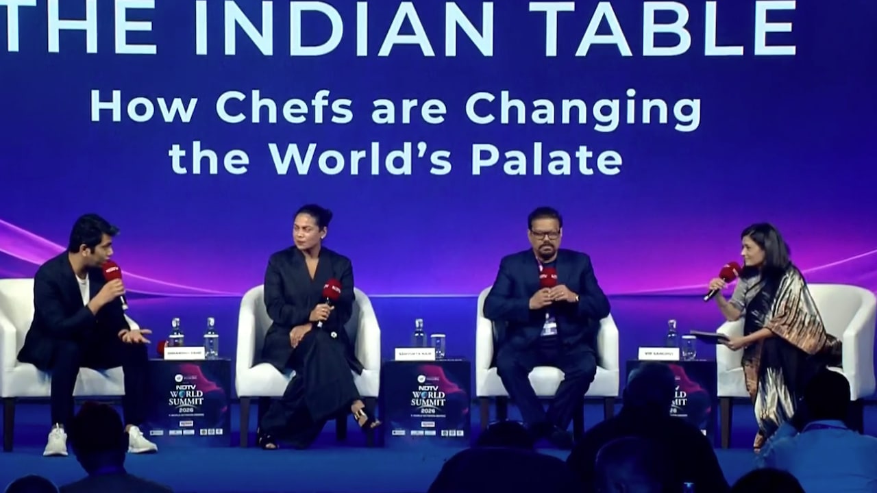 NDTV World Summit 2026 LIVE: Chef Himanshu Saini, Samyukta Nair, And Vir Sanghvi Discuss How Chefs Are Changing The World's Palate