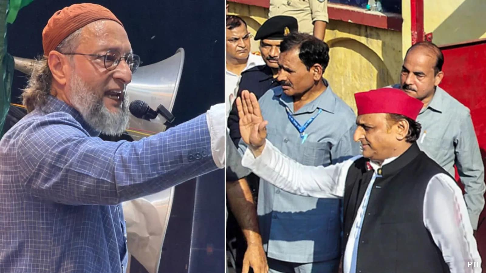 Akhilesh Yadav vs Owaisi: यूपी में मुस्लिम नेतृत्व को लेकर क्यों बढ़ी सियासी बहस? 3 p7qr7fks akhilesh owaisi