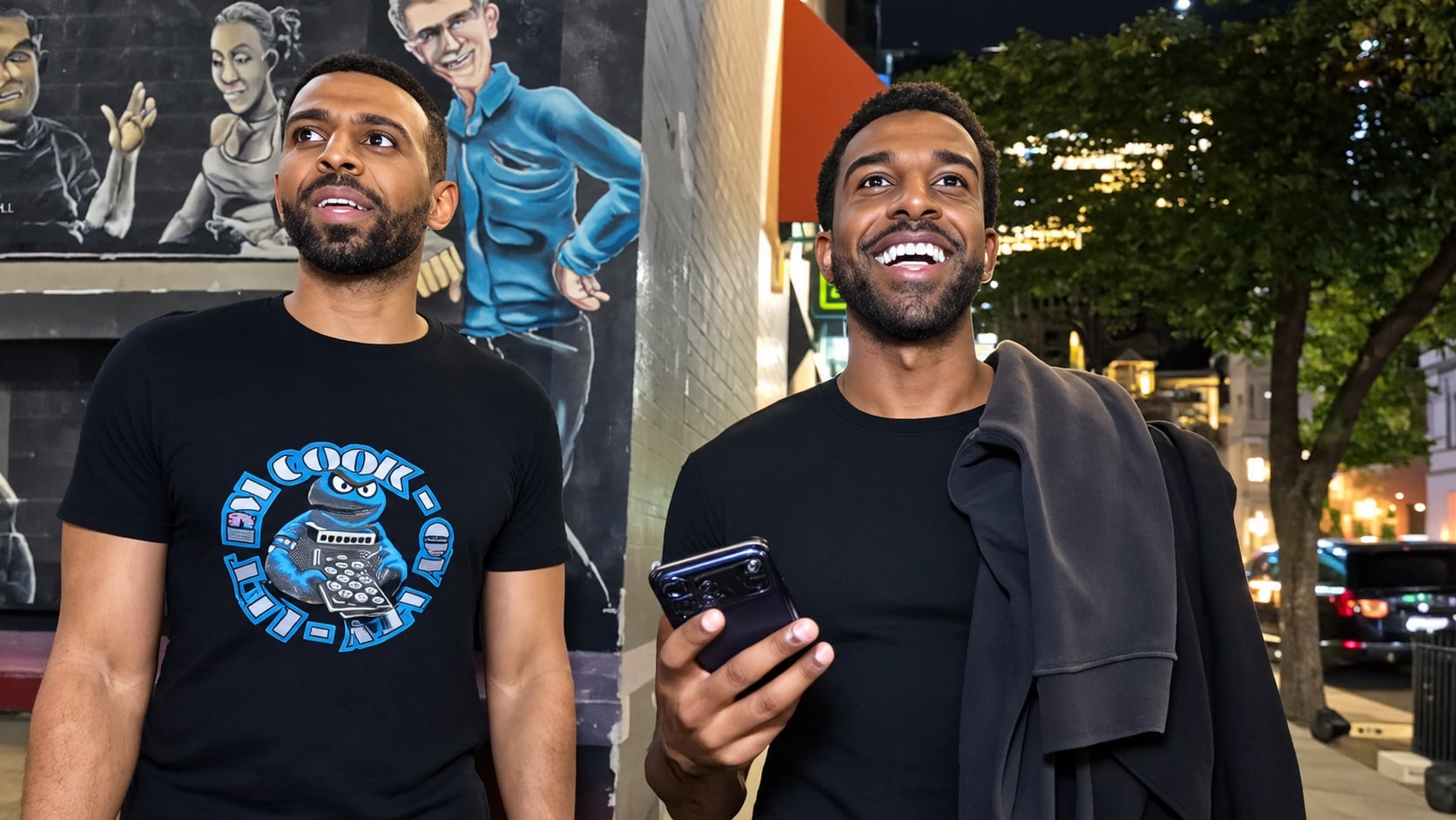 Myron Gaines And Brother Ryad Fudl Get Into Street Fight