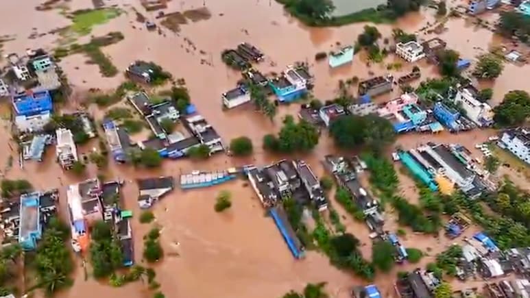 Cyclone Arnab Wreaks Havoc In Odisha, Over 55,000 Evacuated Across Nine Districts
