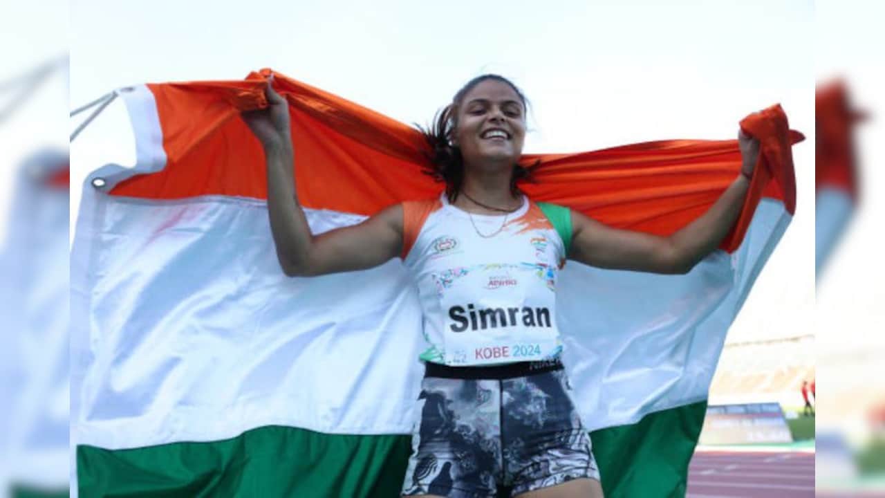 Simran Sharma Grabs Second Para Asiad Gold With Games Record In 100m T12