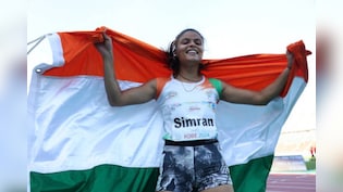 Simran Sharma Grabs Second Para Asiad Gold With Games Record In 100m T12