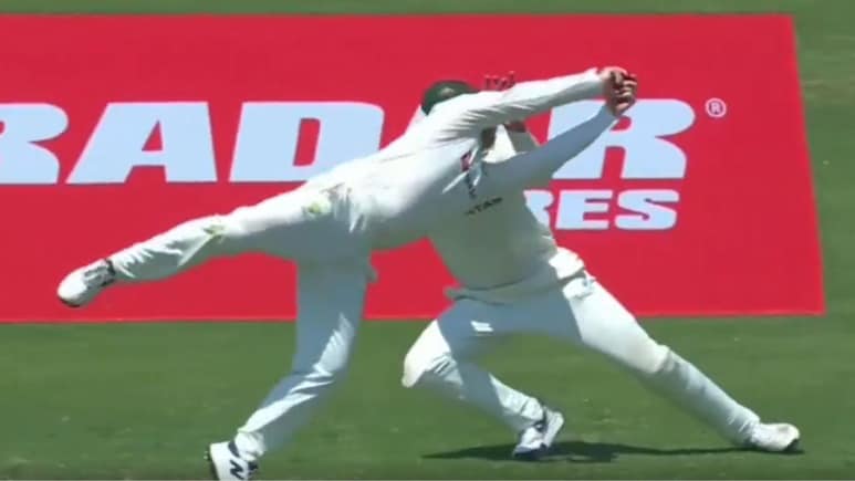 VIDEO: ये कैच है या जादू! स्टीव स्मिथ ने हवा में दिखाई कलाबाजी, हैरतअंगेज कारनामा देख टूट गया बल्लेबाज का दिल
