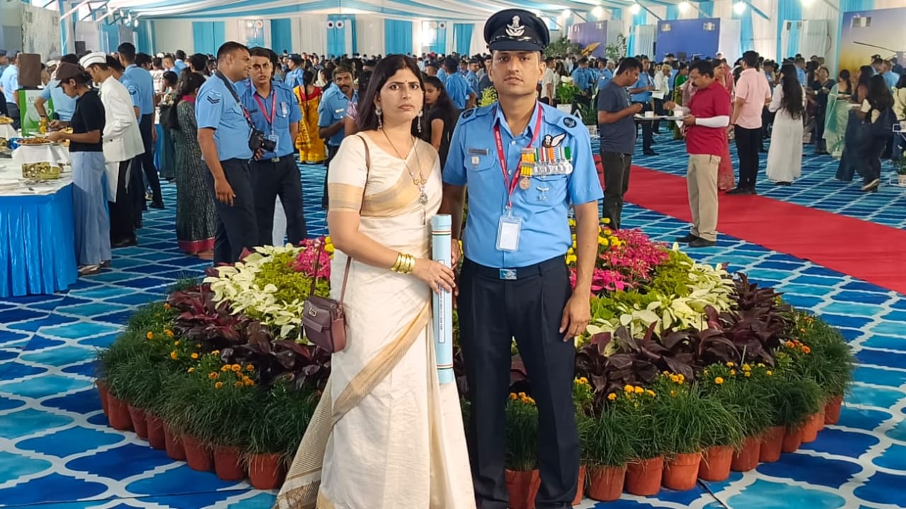jwo ajay kumar vishisht seva medal 94th Indian Air Force Day jwo ajay kumar vishisht seva medal 94th Indian Air Force Day