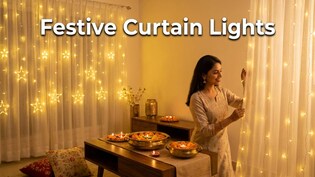 कम बजट में घर को मिलेगा शाही डेकोरेशन, Amazon Sale से भारी डिस्&zwj;काउंट पर खरीदें ये Curtain Lights