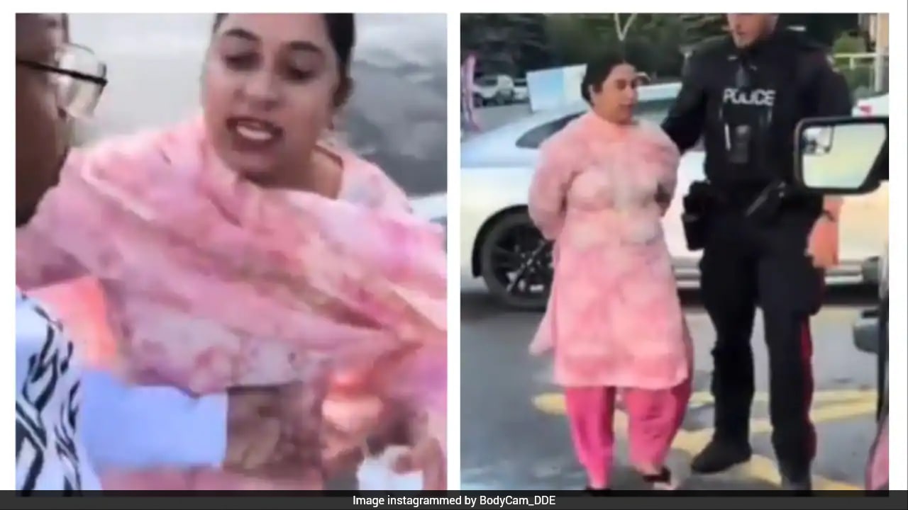 Indian-Origin Woman In Canada Aggressively Confronts Pedestrian Over Traffic Dispute, Arrested