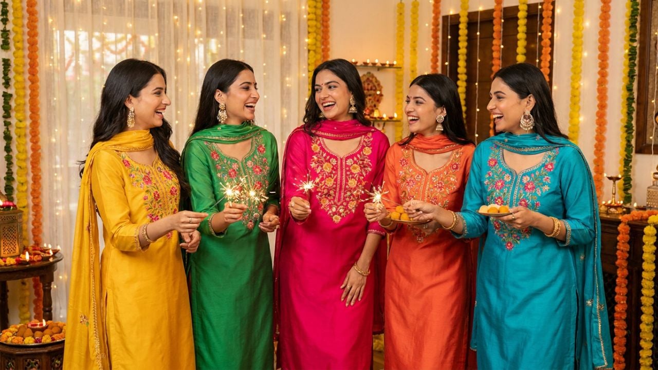 सस्ते में मिलेगा सेलिब्रिटी जैसा फेस्टिव लुक, सिर्फ ₹1600 में Amazon Sale से खरीदें ये 5 खूबसूरत कुर्ती सेट