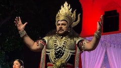 दूरदर्शन के जमाने का ये हिट स्टार रामलीला के मंच पर राणव बन कर रहा अट्टाहास, मेघनाद के वध के बाद दिखा क्रोध, वीडियो वायरल