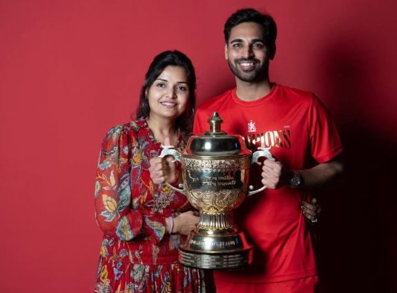 Bhuvneshwar's Wife's One-Word Instagram Post Wins Hearts After India Recall