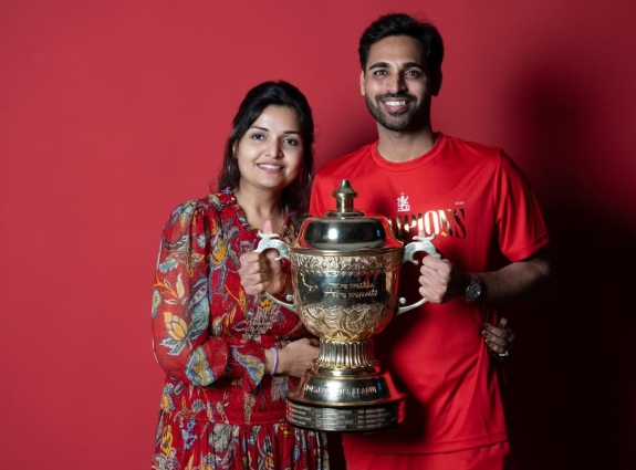 Bhuvneshwar's Wife's One-Word Instagram Post Wins Hearts After India Recall