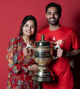 Bhuvneshwar Kumars Wifes One-Word Instagram Post Wins Hearts After India Recall
