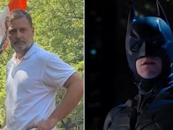 Rahul Gandhi Had Made A Batman Quip. His Party Made Him Caped Crusader