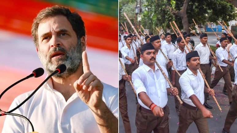 Rahul Gandhi Labels RSS "All-Male Cult", BJP Calls His Remarks Childish