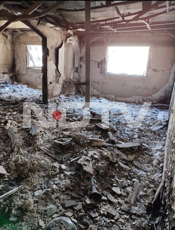 A destroyed home in Gaza City. A destroyed home in Gaza City.