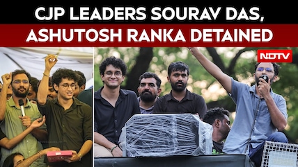 CJP Leaders Sourav Das And Ashutosh Ranka Detained Again By Delhi Police At Jantar Mantar