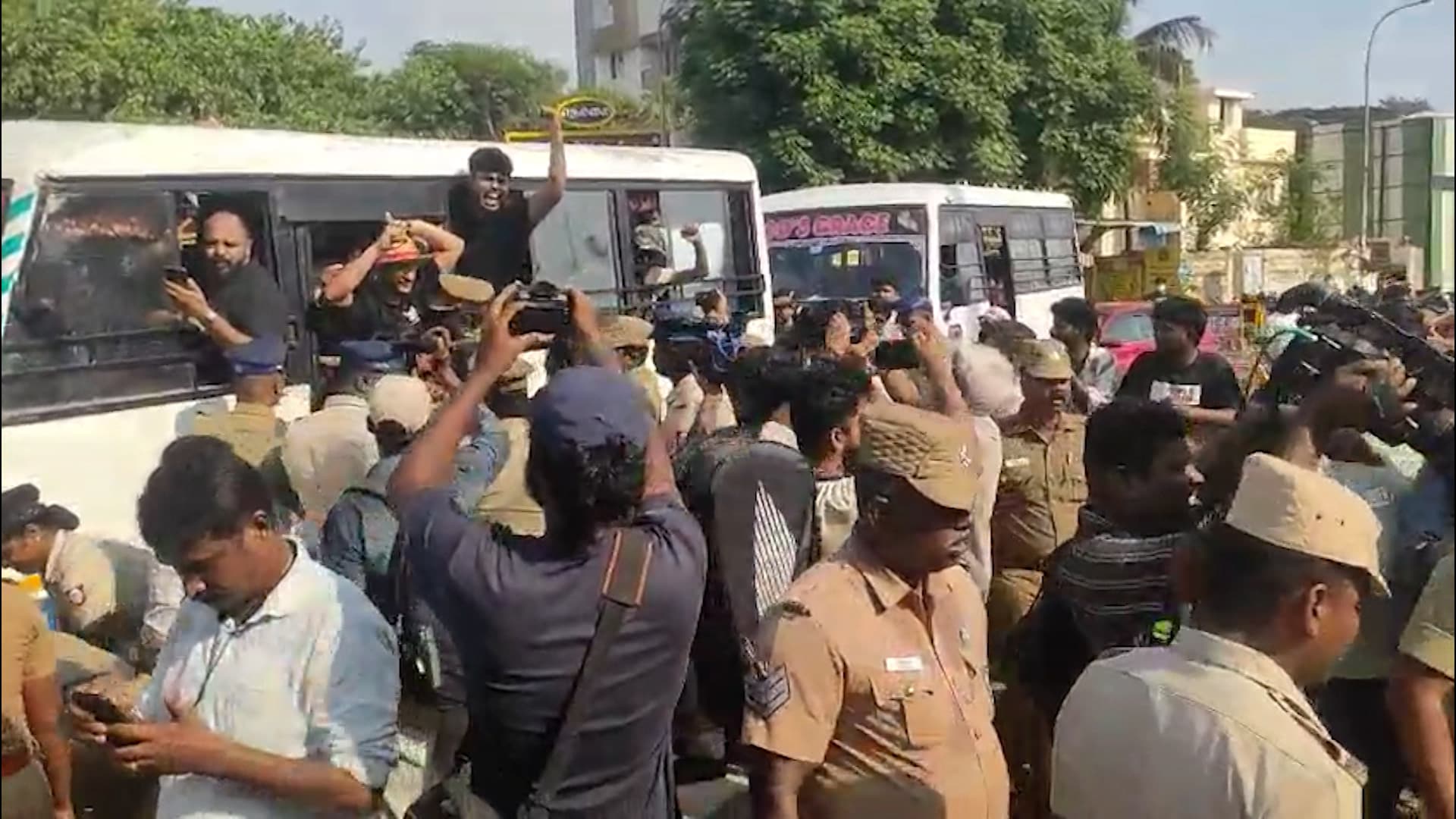 Over 100 Detained In Chennai Protest Against CEC Gyanesh Kumar