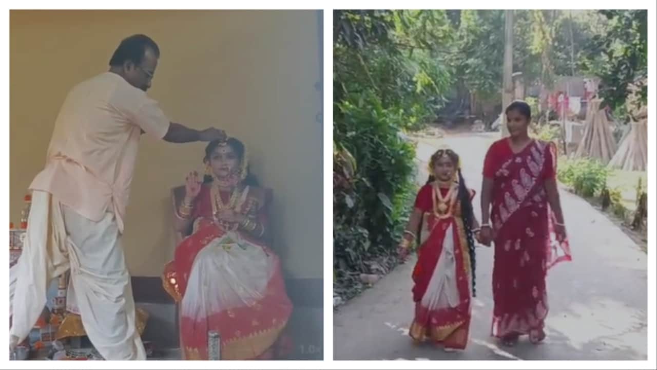 West Bengal Couple Worships 8-Year-Old Daughter As Goddess Lakshmi, Calls For Women's Safety