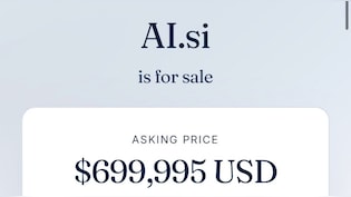 AI.si Is For Sale At Whooping $699,995 As 'SI' Emerges As Silicon Valley&rsquo;s New AI Acronym