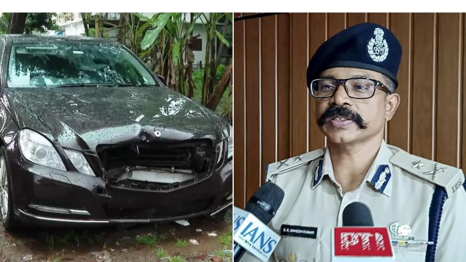 "Did Not Help Accused Minor's Family": Transferred Cop In Mercedes Crash Case