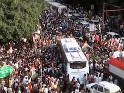 Thousands Gather In Central Delhi As INDIA Bloc Marches To Supreme Court